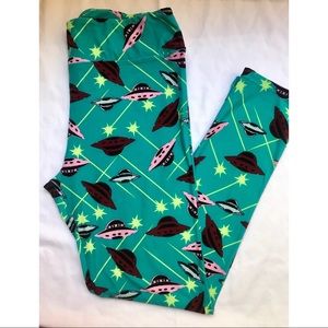 Lularoe UFO tc leggings (Major Unicorn 🦄)